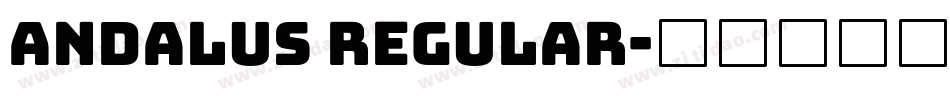 Andalus Regular字体转换